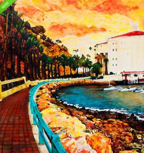 Painter Carrie Glenn Debuts, Catalina Island